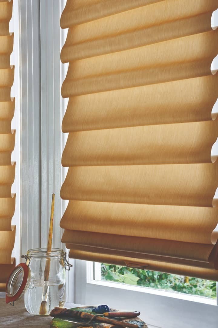 Vignette® Modern Roman Shades near Princeton, New Jersey (NJ) and other Hunter Douglas roman shades