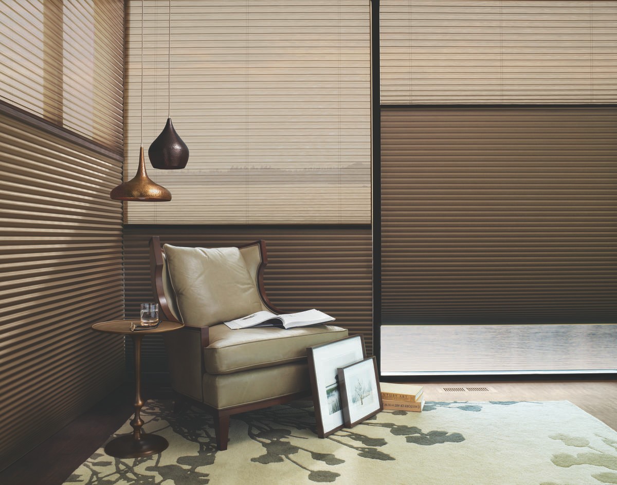 Hunter Douglas Duette® Honeycomb Shades Princeton, New Jersey perfect vertical window treatments, vertical blinds, cellular shades