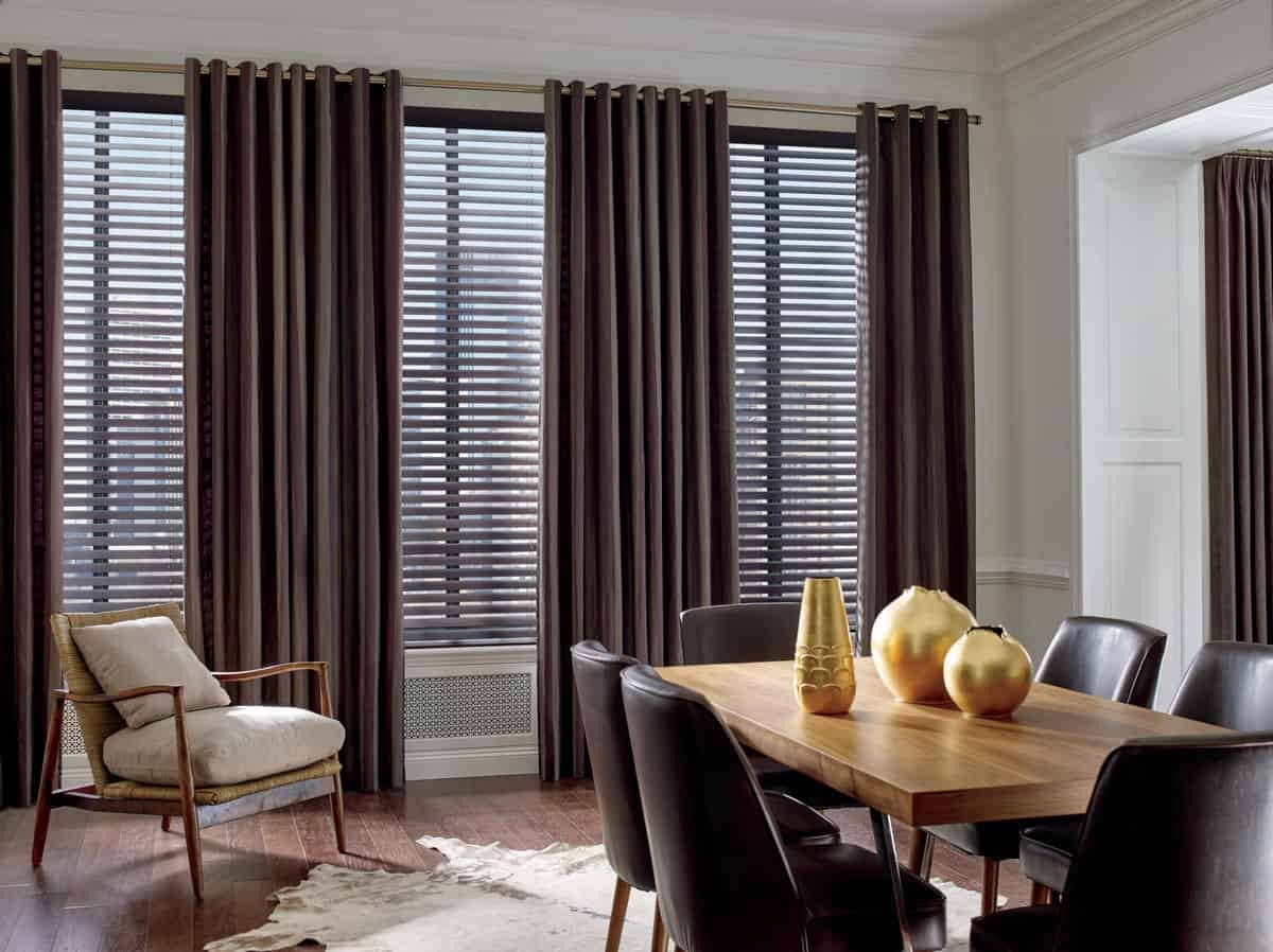 Hunter Douglas Design Studio™ Side Panels and Drapery Window Curtains Treatments Princeton, Hillsborough, New Jersey (NJ)