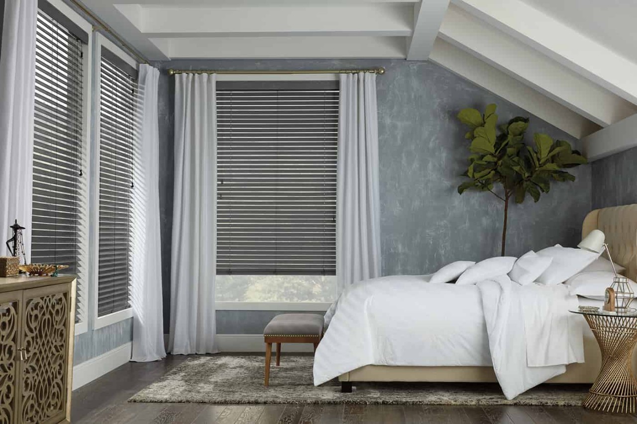 Hunter Douglas Parkland® Wood Blinds Metal Blinds Wood Shades Metal Shades Princeton Hillsborough, New Jersey (NJ)