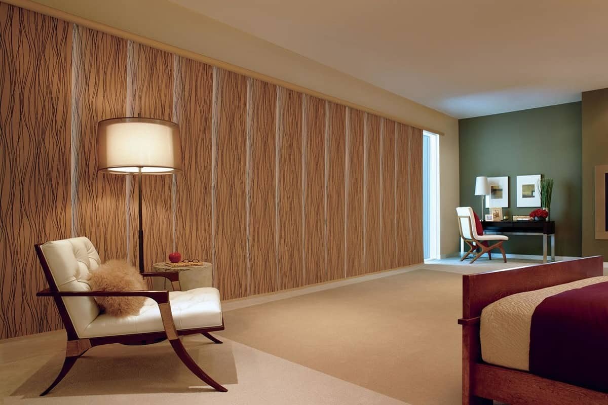 Hunter Douglas Skyline® Gliding Window Panels Vertical Blinds near Princeton and Hillsborough, New Jersey (NJ)