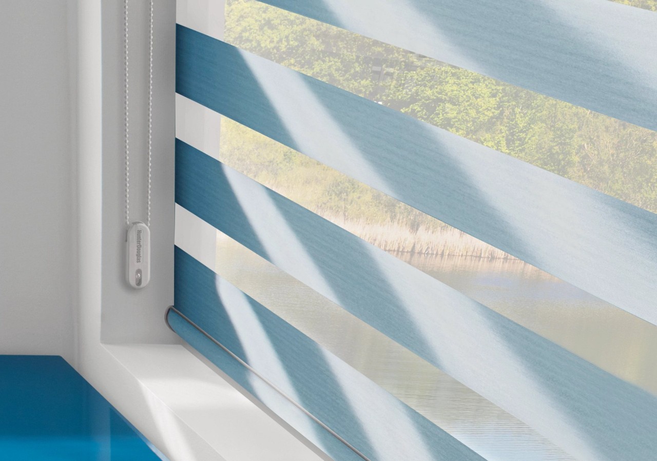 What Are Zebra Shades, custom Hunter Douglas banded shades near Princeton, New Jersey (NJ)