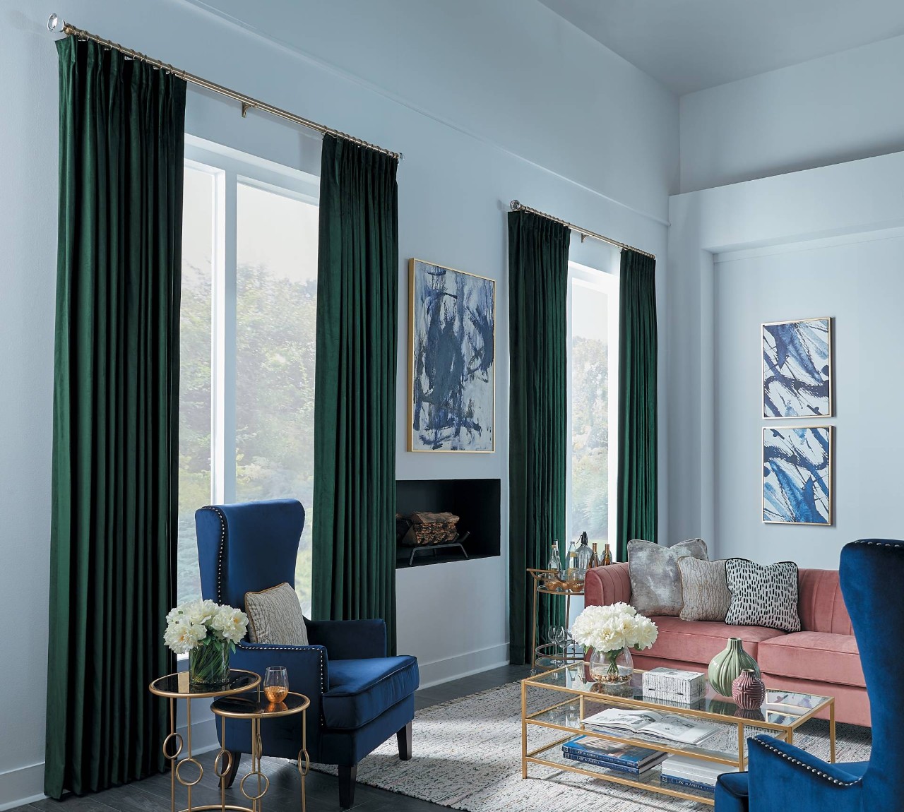Hunter Douglas Carole Fabrics™ Custom Drapes near Princeton, New Jersey (NJ) 